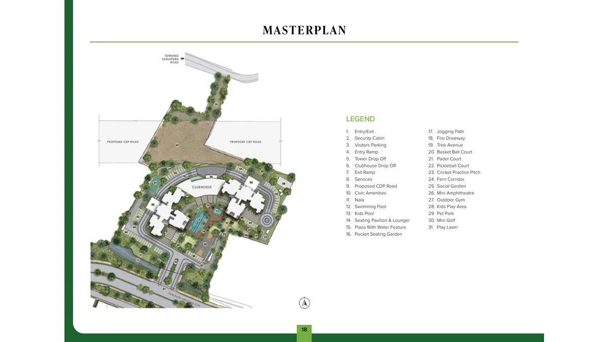 Fernvale at The Prestige City site master plan