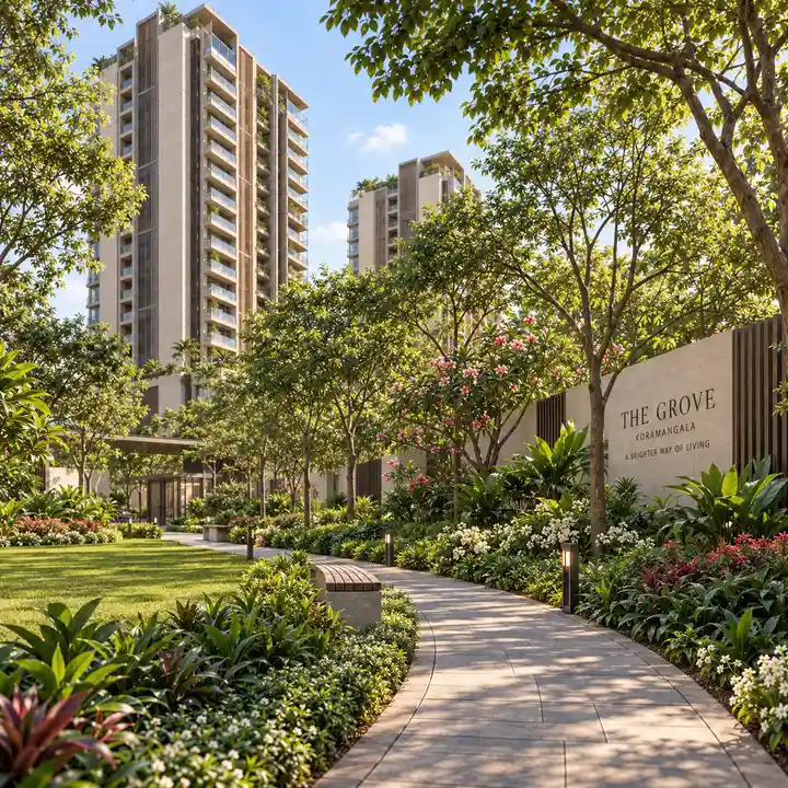 Prestige Oakville garden edge, artist's impression.