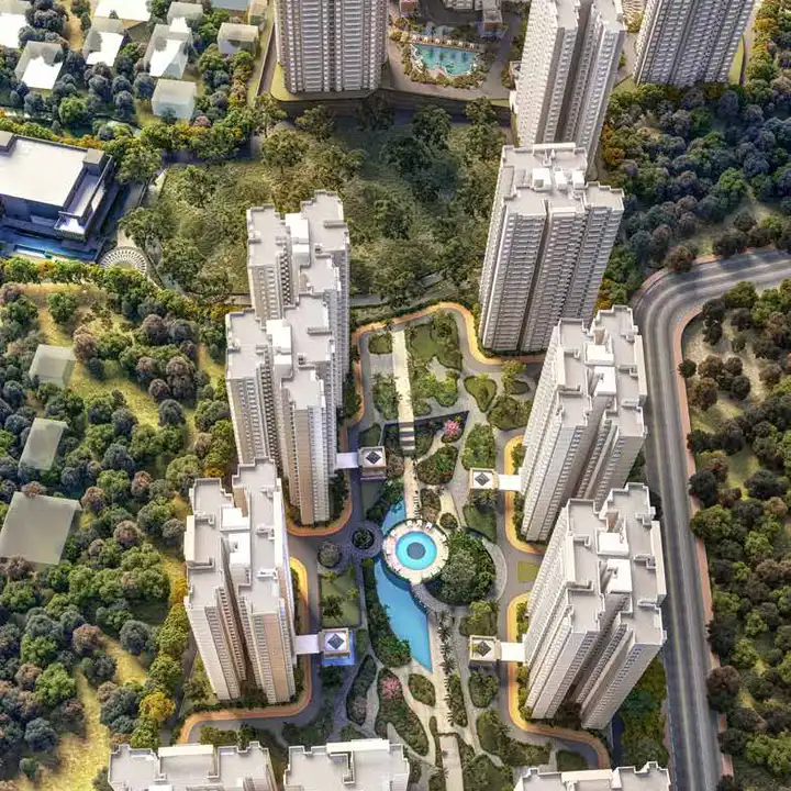 Prestige Southern Star aerial view, artist's impression.