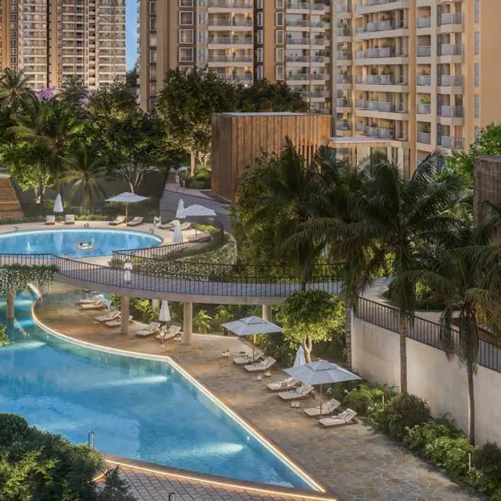 Prestige Southern Star central amenities, artist's impression.