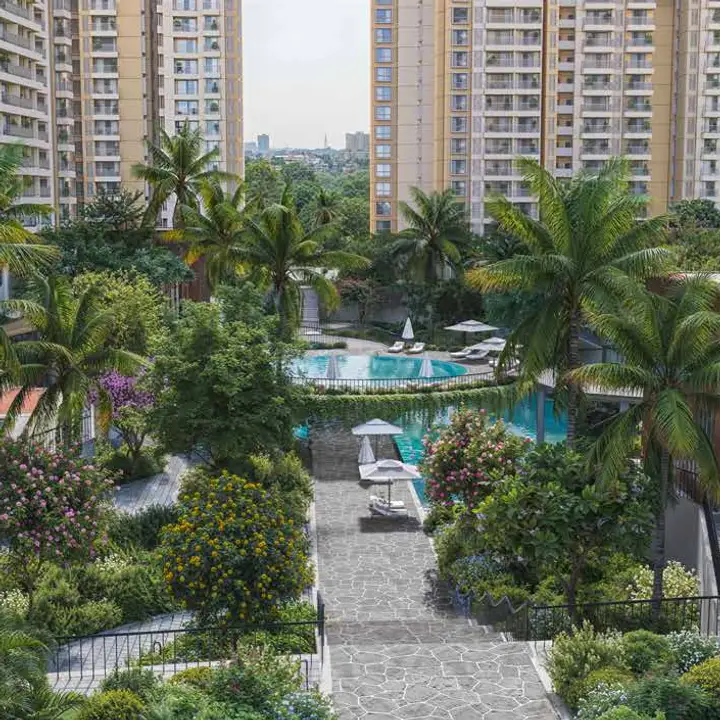 Prestige Southern Star central landscape, artist's impression.