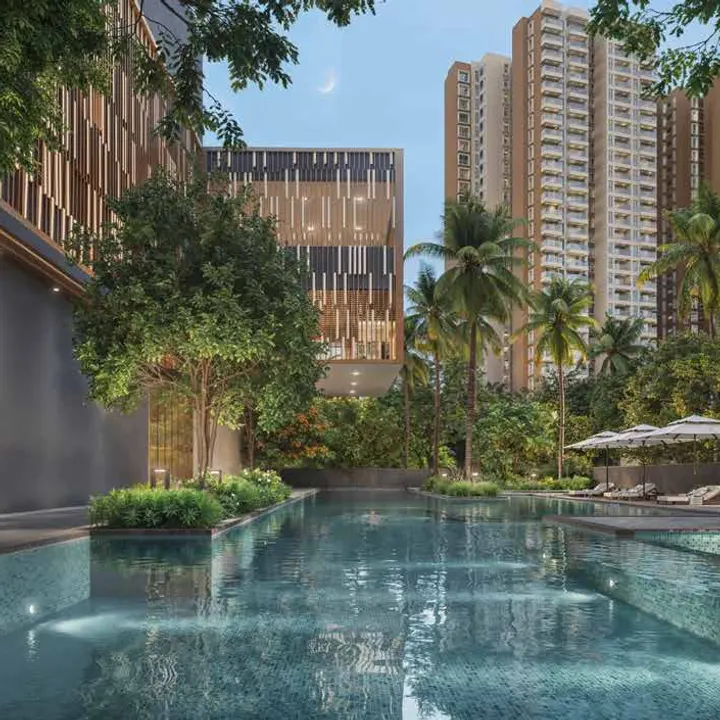 Prestige Southern Star swimming pool, artist's impression.