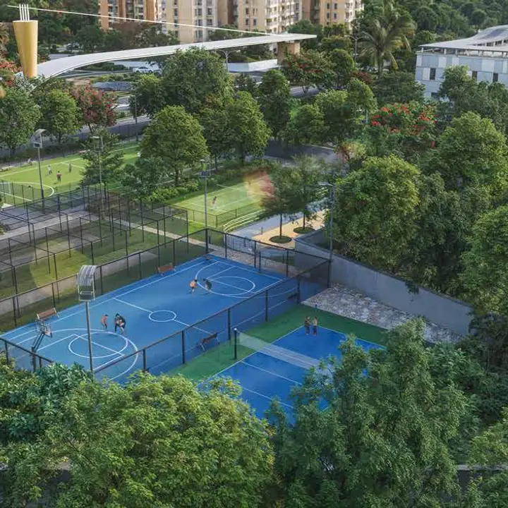 Prestige Southern Star sports courts, artist's impression.
