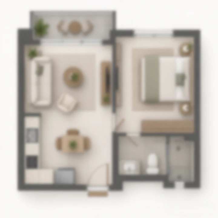 The Prestige Place Budvel indicative residence layout C